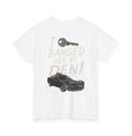 “I 🔑 banged her at deni” custom shirt edition
