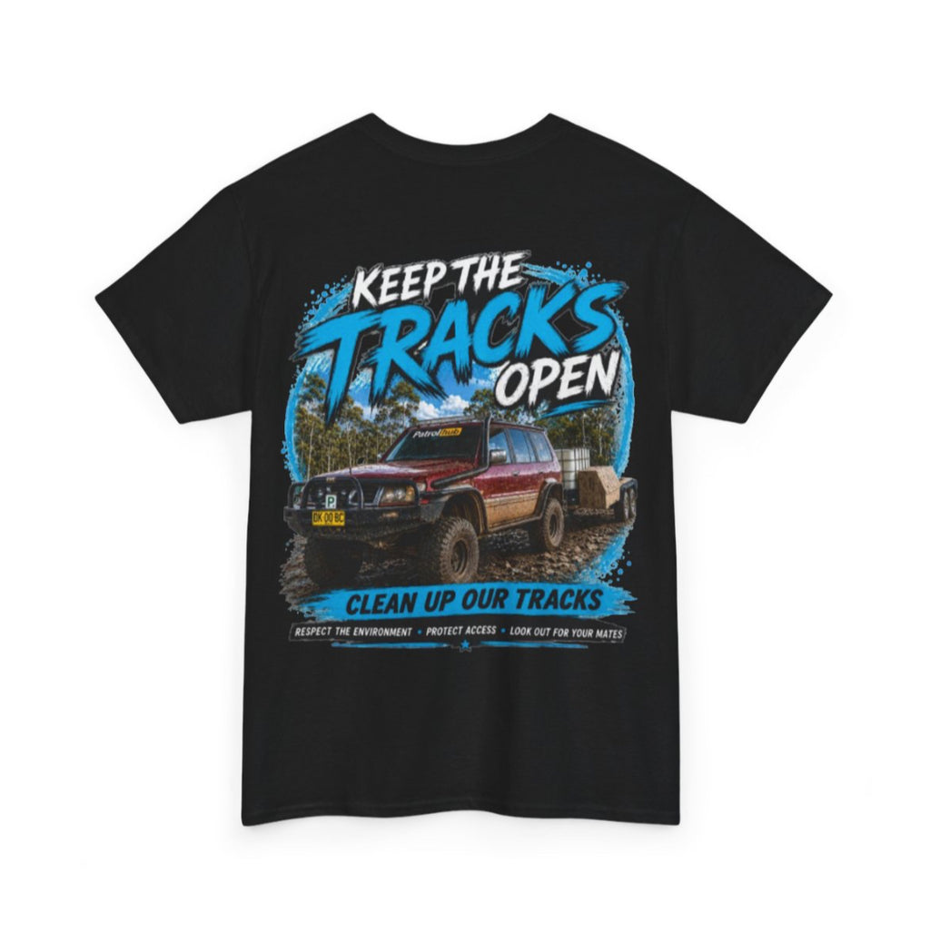 Keep the tracks open T shirt